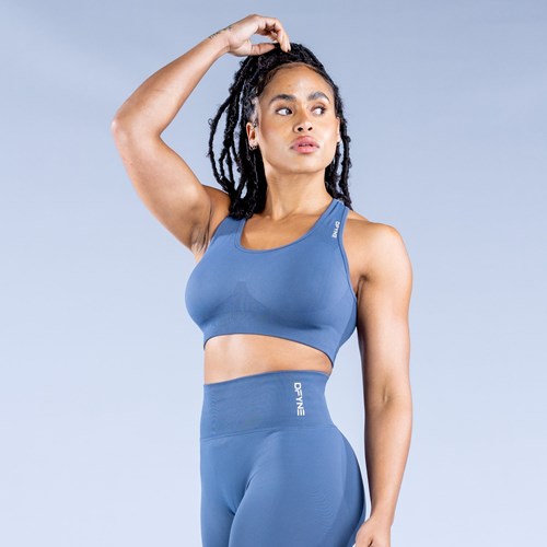 DFYNE Dynamic Sports Bra Dunkelblau | 936-JPCULK