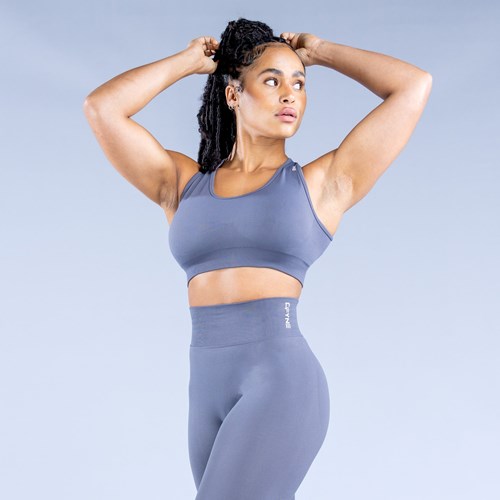 DFYNE Dynamic Sports Bra Dunkelgrau | 524-AXLKHD