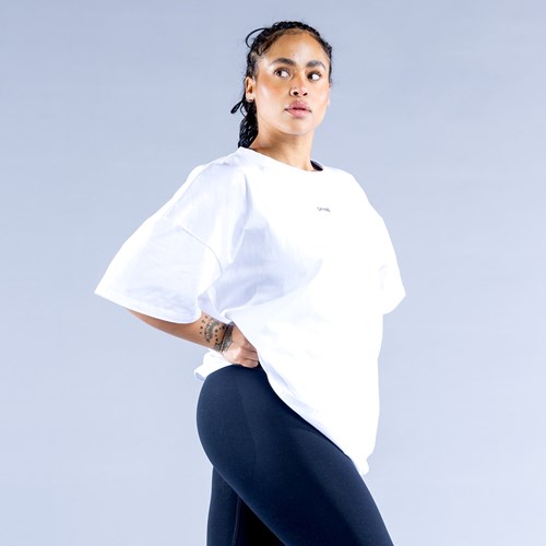 DFYNE Luxe Revive Oversized T Weiß | 145-KYATWO