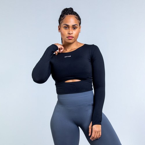 DFYNE Origin Long Sleeve Top Schwarz | 910-JIAHLN