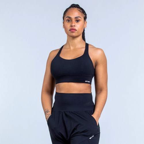 DFYNE Origin Medium-Support Sports Bra Schwarz | 241-ACHSXW