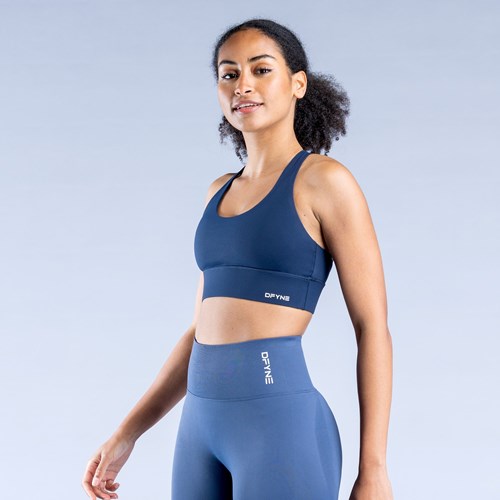 DFYNE Origin Sports Bra Dunkelnavy | 956-OHMYFG