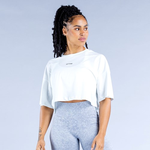 DFYNE Revive Crop Top Weiß | 476-EMGLUB
