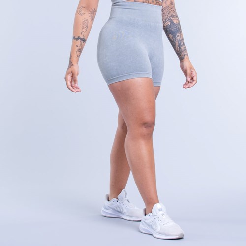 DFYNE Valkyrie Acid Wash Shorts Grün | 083-WGVOTH
